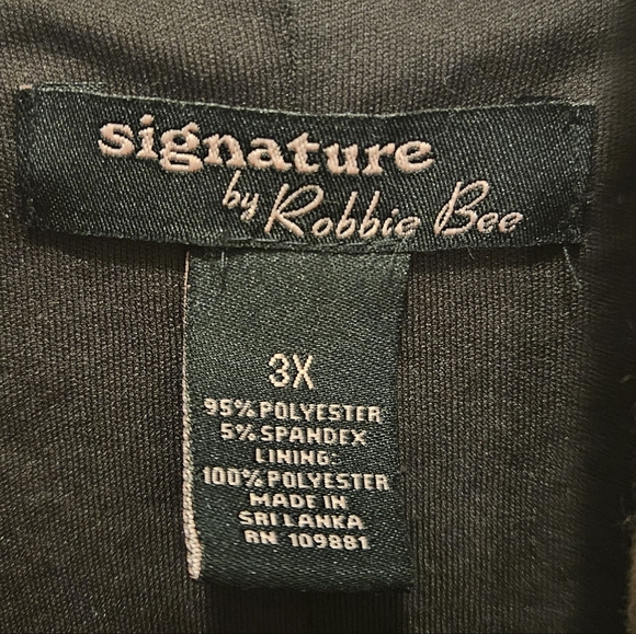 Signature by Robbie Bee 3/4 Sleeve Dress - Picture 6 of 6